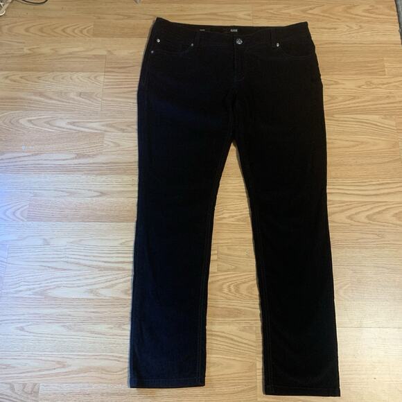 A.N.A. Black Low-Rise Corduroys, Size 12 Skinny - Picture 1 of 8
